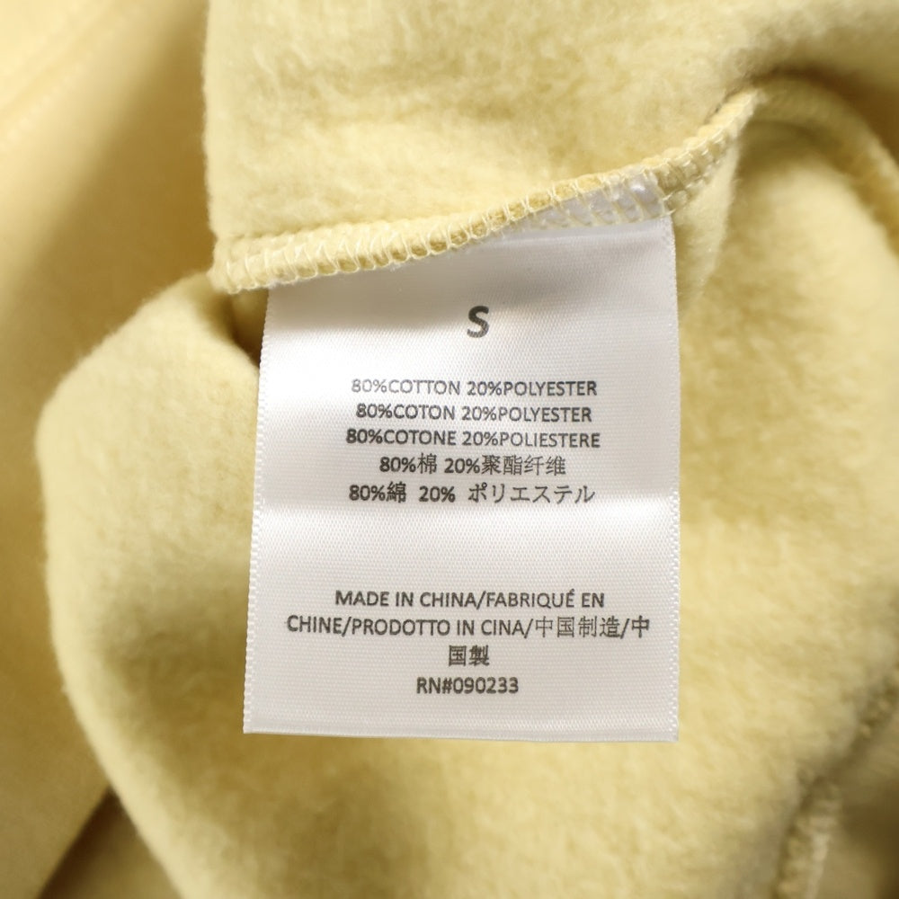 FEAR OF GOD ESSENTIALS(フィアオブゴッド エッセンシャルズ) SWEATSHIRT リフレクターロゴ クルーネックスウェットトレーナー イエロー