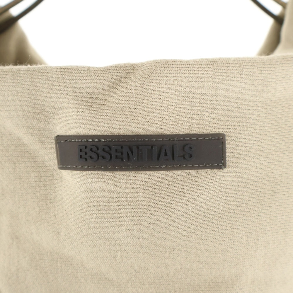FEAR OF GOD ESSENTIALS(フィアオブゴッド エッセンシャルズ) HOODIE リフレクターロゴ プルオーバースウェットパーカー フーディー ベージュ