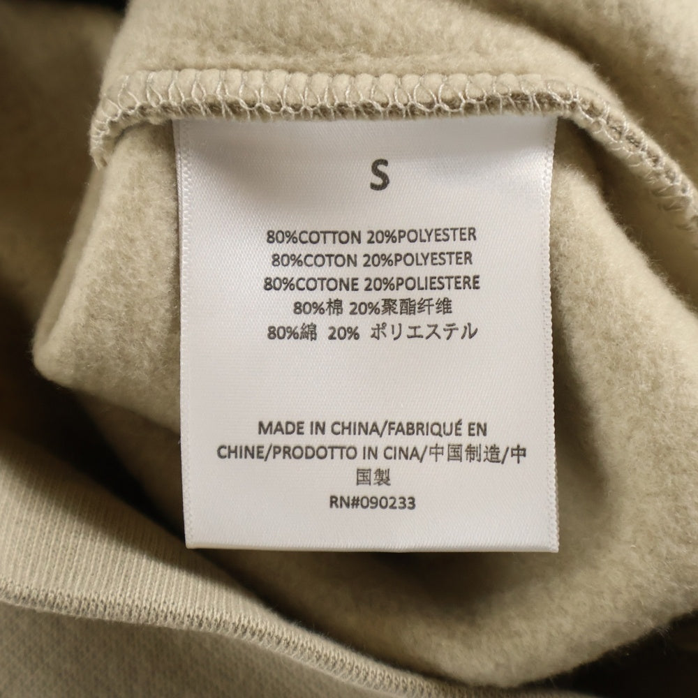 FEAR OF GOD ESSENTIALS(フィアオブゴッド エッセンシャルズ) SWEATSHIRT リフレクターロゴ クルーネックスウェットトレーナー ベージュ