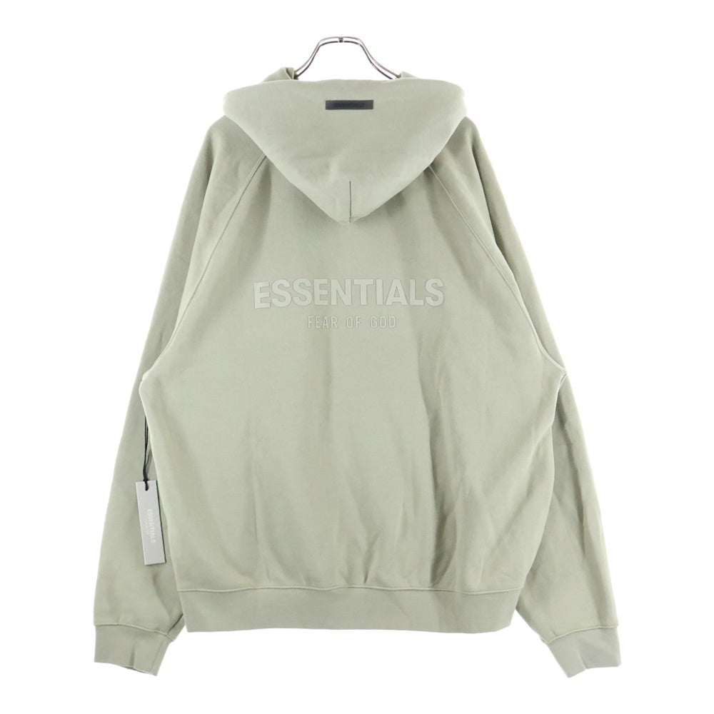 FEAR OF GOD ESSENTIALS(フィアオブゴッド エッセンシャルズ) HOODIE バックラバーロゴ プルオーバースウェットパーカー フーディー ベージュ