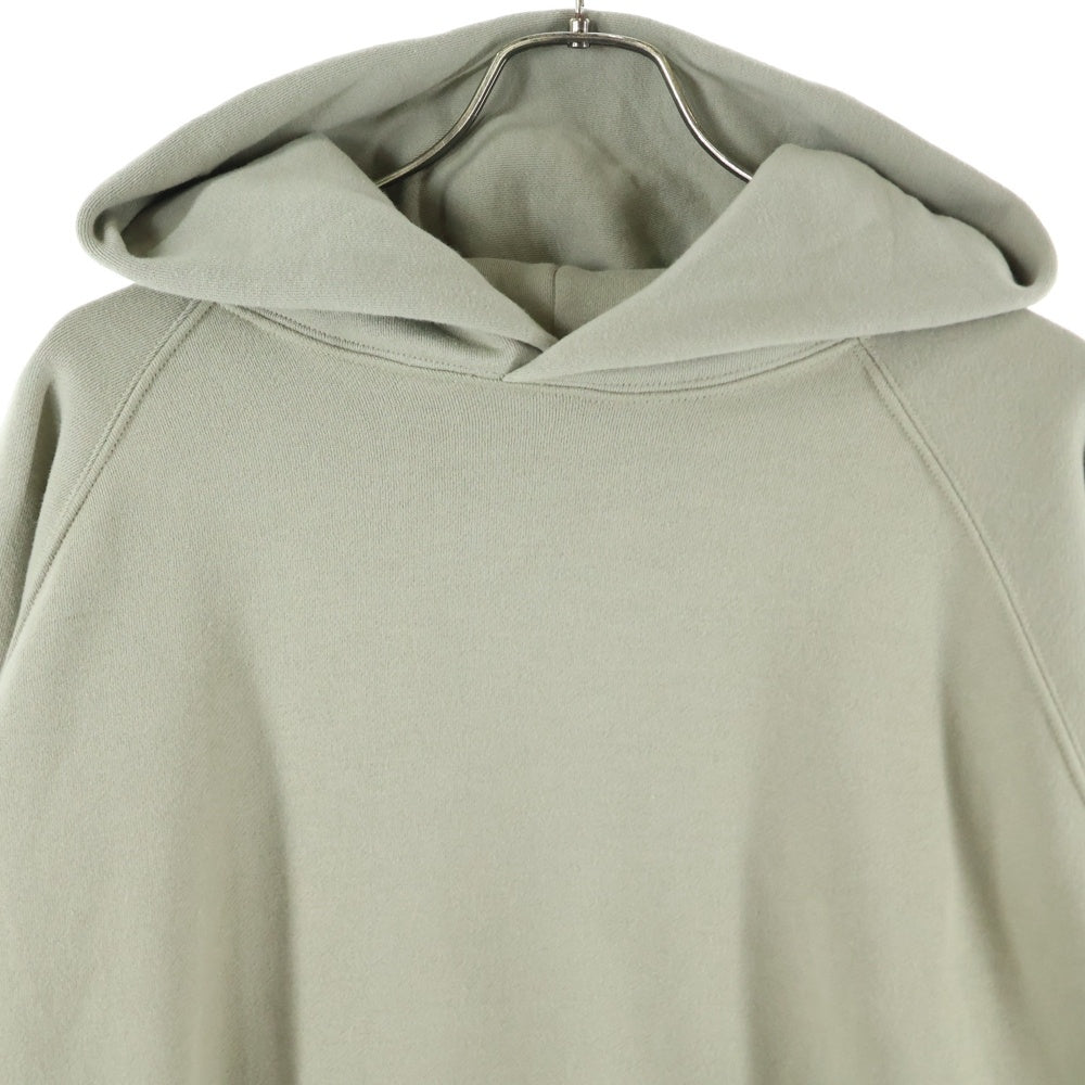 FEAR OF GOD ESSENTIALS(フィアオブゴッド エッセンシャルズ) HOODIE バックラバーロゴ プルオーバースウェットパーカー フーディー ベージュ