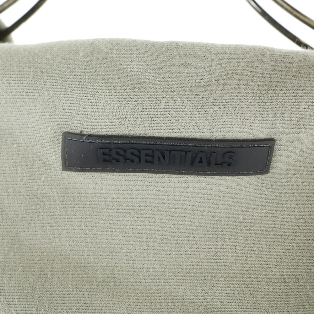 FEAR OF GOD ESSENTIALS(フィアオブゴッド エッセンシャルズ) HOODIE バックラバーロゴ プルオーバースウェットパーカー フーディー ベージュ