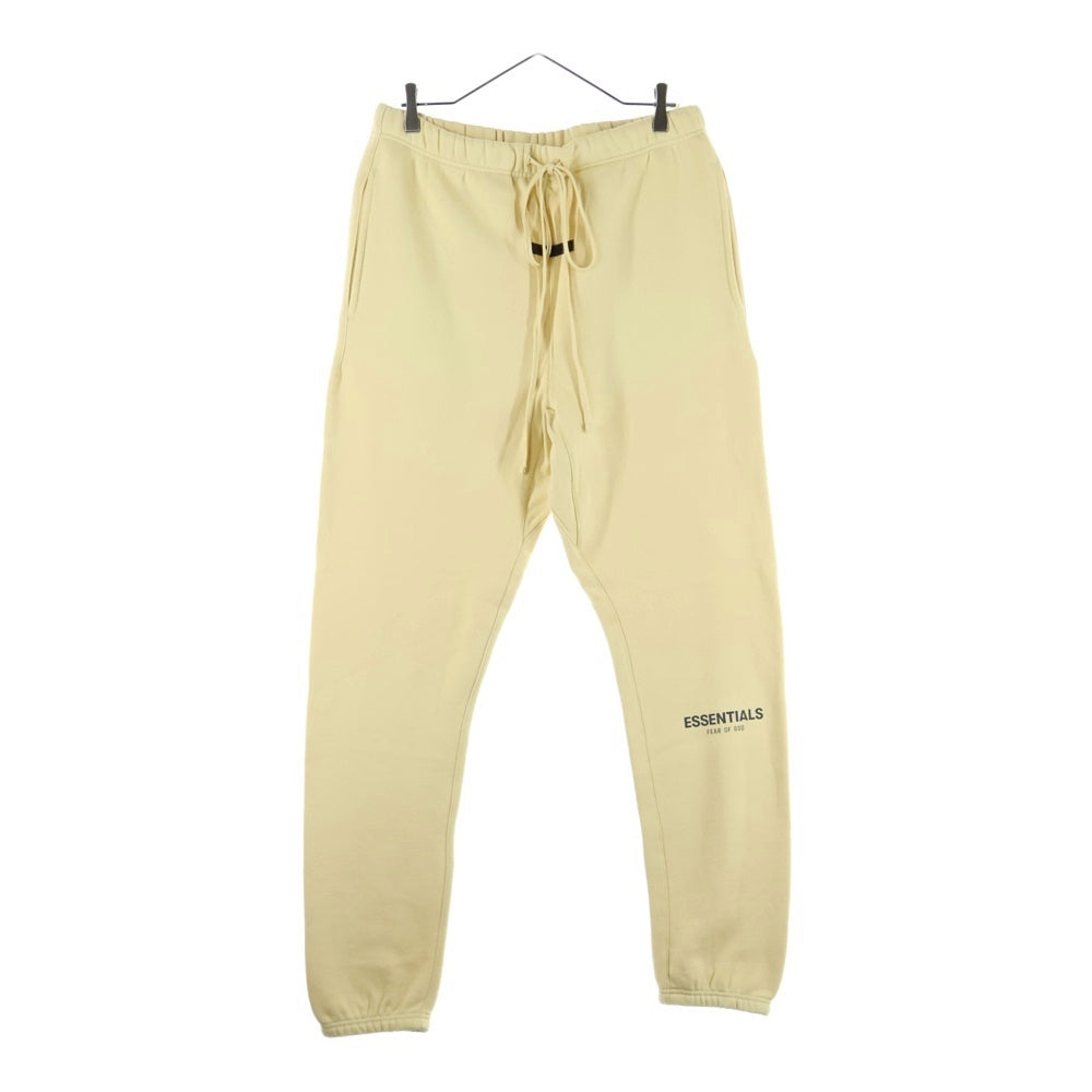 FEAR OF GOD ESSENTIALS(フィアオブゴッド エッセンシャルズ) SWEATPANTS ロゴプリント スウェットパンツ イエロー