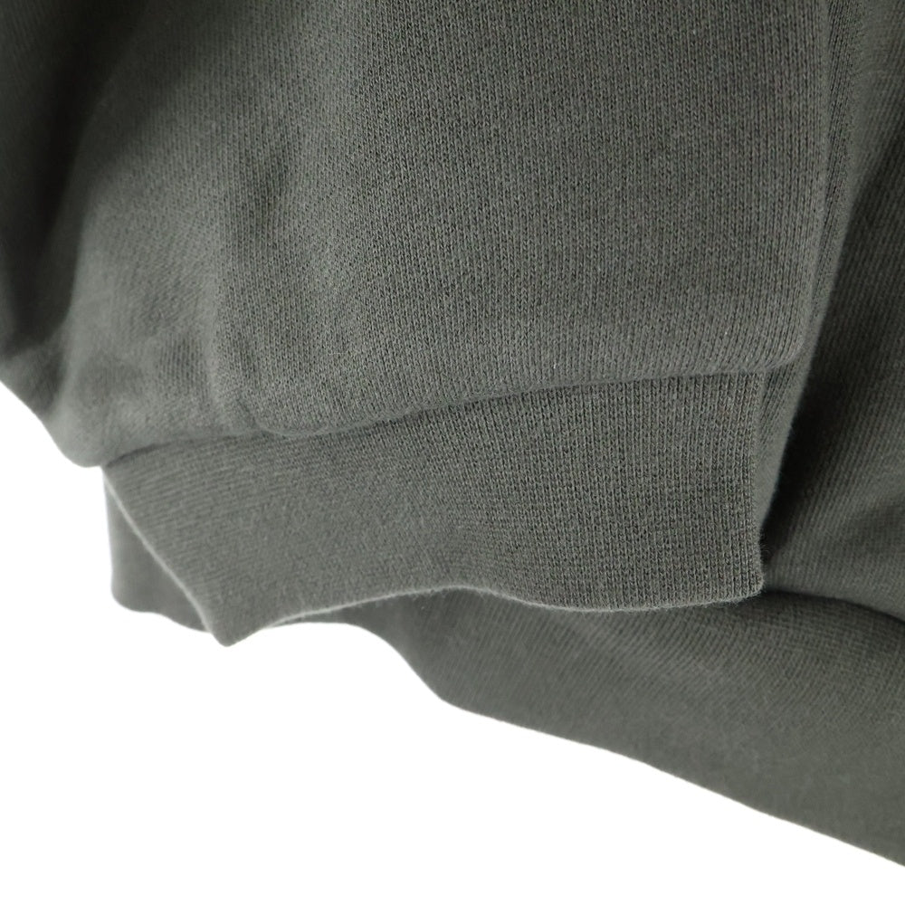 FEAR OF GOD ESSENTIALS(フィアオブゴッド エッセンシャルズ) SWEATSHIRT ラバーロゴ クルーネックスウェットトレーナー グレー