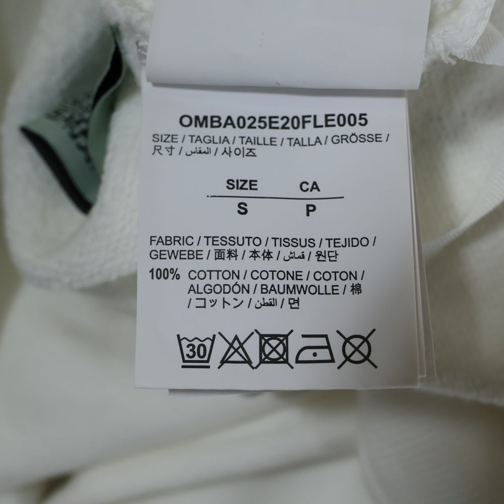 OFF-WHITE(オフホワイト) 20AW Caravaggio Angel Arrow Logo Sweatshirt カラヴァッジョ クルーネックスウェットトレーナー ホワイト OMBA025E20FLE005
