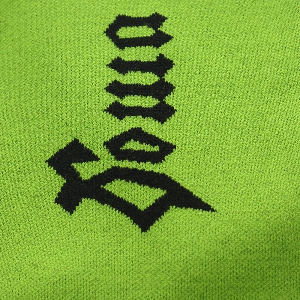 Gosha Rubchinskiy(ゴーシャラブチンスキー) 17AW Football Scarf ウールマフラー グリーン G011-ST01