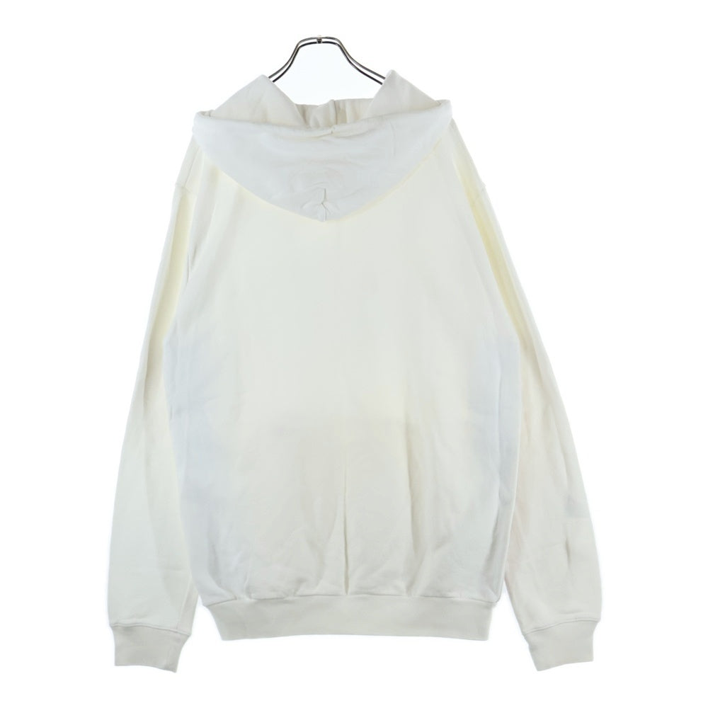 OFF-WHITE(オフホワイト) 18SS Tape Logo Hoodie プルオーバースウェットパーカー フーディー ホワイト OMBB032S18003008