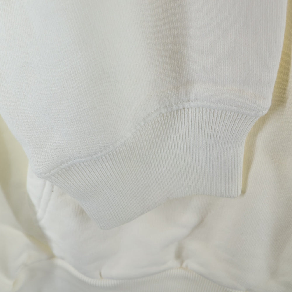 OFF-WHITE(オフホワイト) 18SS Tape Logo Hoodie プルオーバースウェットパーカー フーディー ホワイト OMBB032S18003008