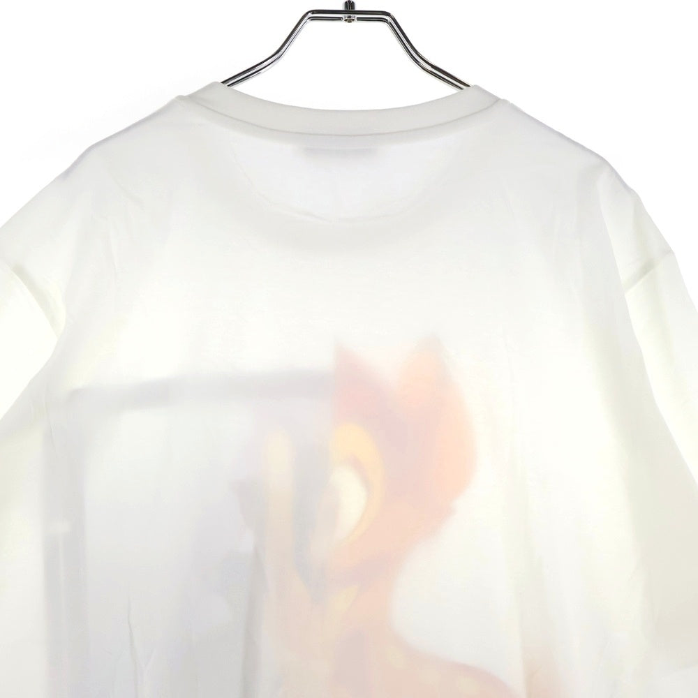 GIVENCHY(ジバンシィ) 19SS ×DISNEY Bambi Oversize Print T-Shirt ディズニー バンビ プリント半袖Tシャツ ホワイト BW700D304U