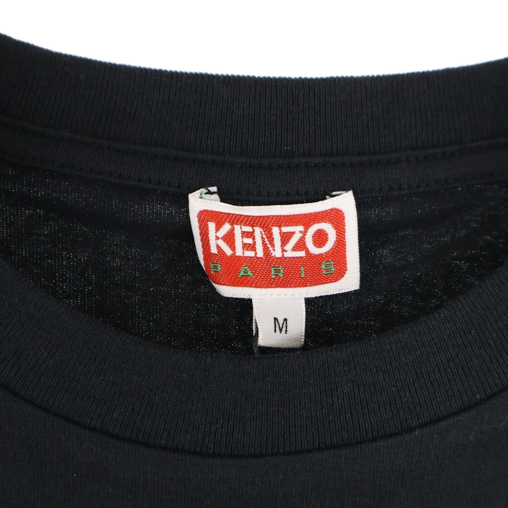KENZO(ケンゾー) Nigo Tiger Tail T-Shirt 半袖Tシャツ ブラック FC55TS407CSL