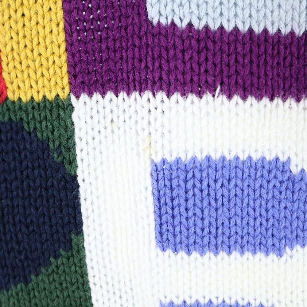 SUPREME(シュプリーム) 18AW Big Letters Sweater ビッグレター クルーネックニットセーター マルチ