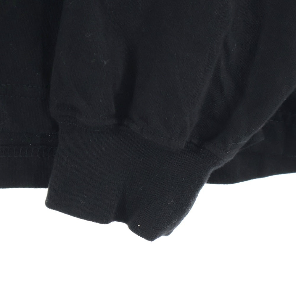 NEIGHBORHOOD(ネイバーフッド) 25AW Dover Street Market Ginza DSMG限定 フロントロゴプリント長袖Tシャツ ブラック 252PCNH-LT08S