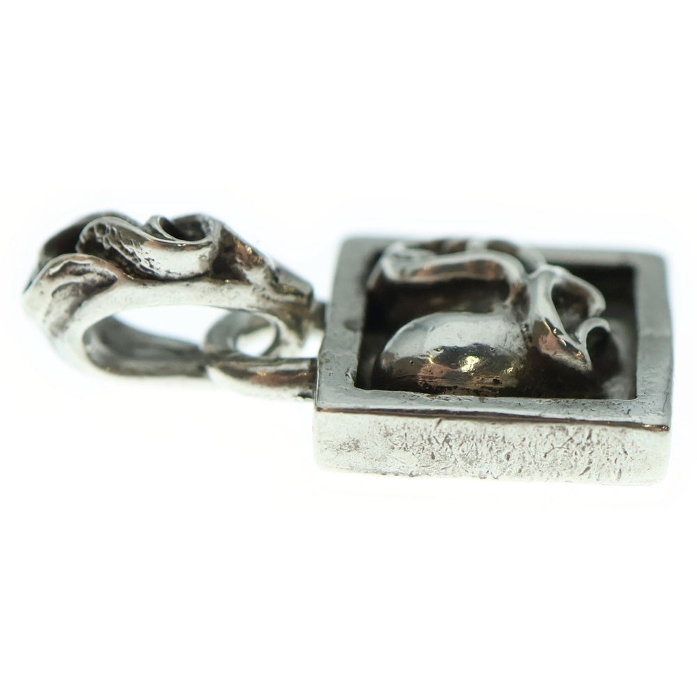 CHROME HEARTS(クロムハーツ) FRAMED HEART フレームドハート チャーム ペンダントトップ シルバー BCA273