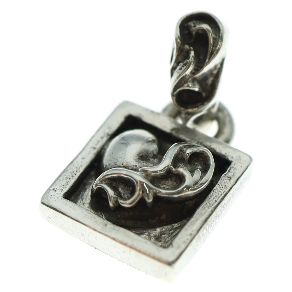 CHROME HEARTS(クロムハーツ) FRAMED HEART フレームドハート チャーム ペンダントトップ シルバー BCA273