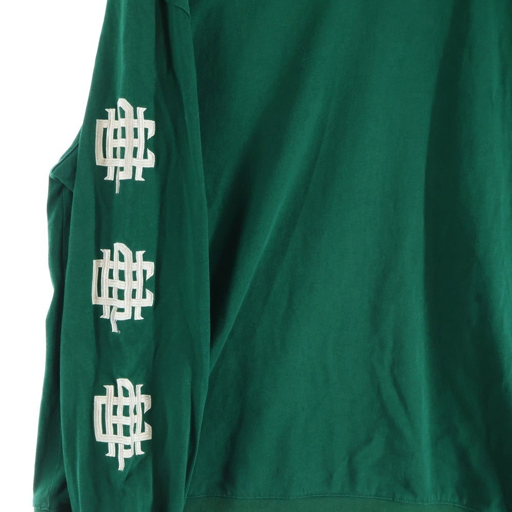 CAPTAINS HELM(キャプテンズ ヘルム) #OVERLAP LOGO MOCK NECK 長袖モックネックTシャツ ロンT グリーン CHG22-SS-T01