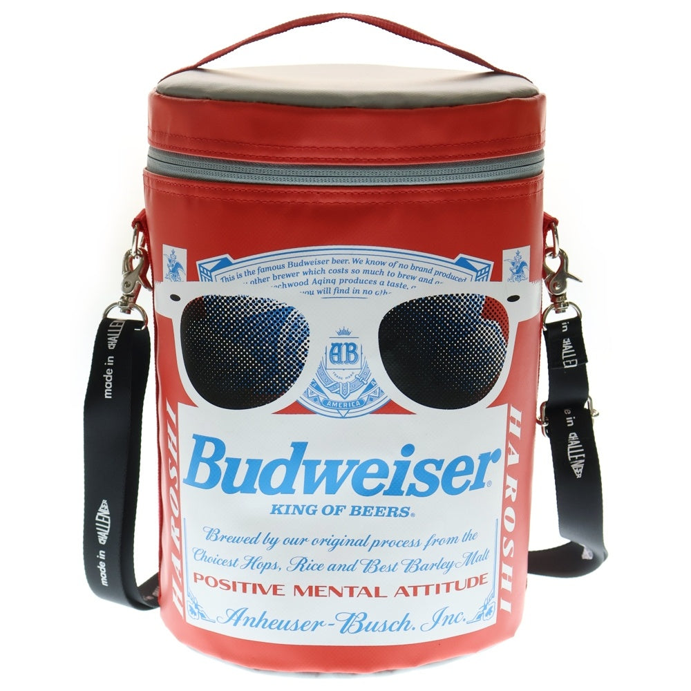 CHALLENGER(チャレンジャー) ×HAROSHI ×Budweiser Bag ハロシ バドワイザー クーラーバッグ レッド CLGBUD 025-007