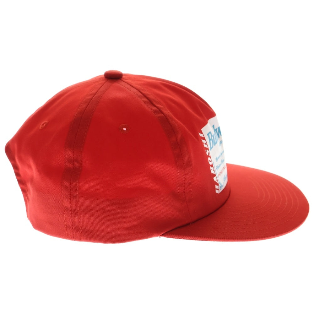 CHALLENGER(チャレンジャー) ×HAROSHI ×Budweiser Cap ハロシ バドワイザー キャップ 帽子 レッド CLGBUD 025-007
