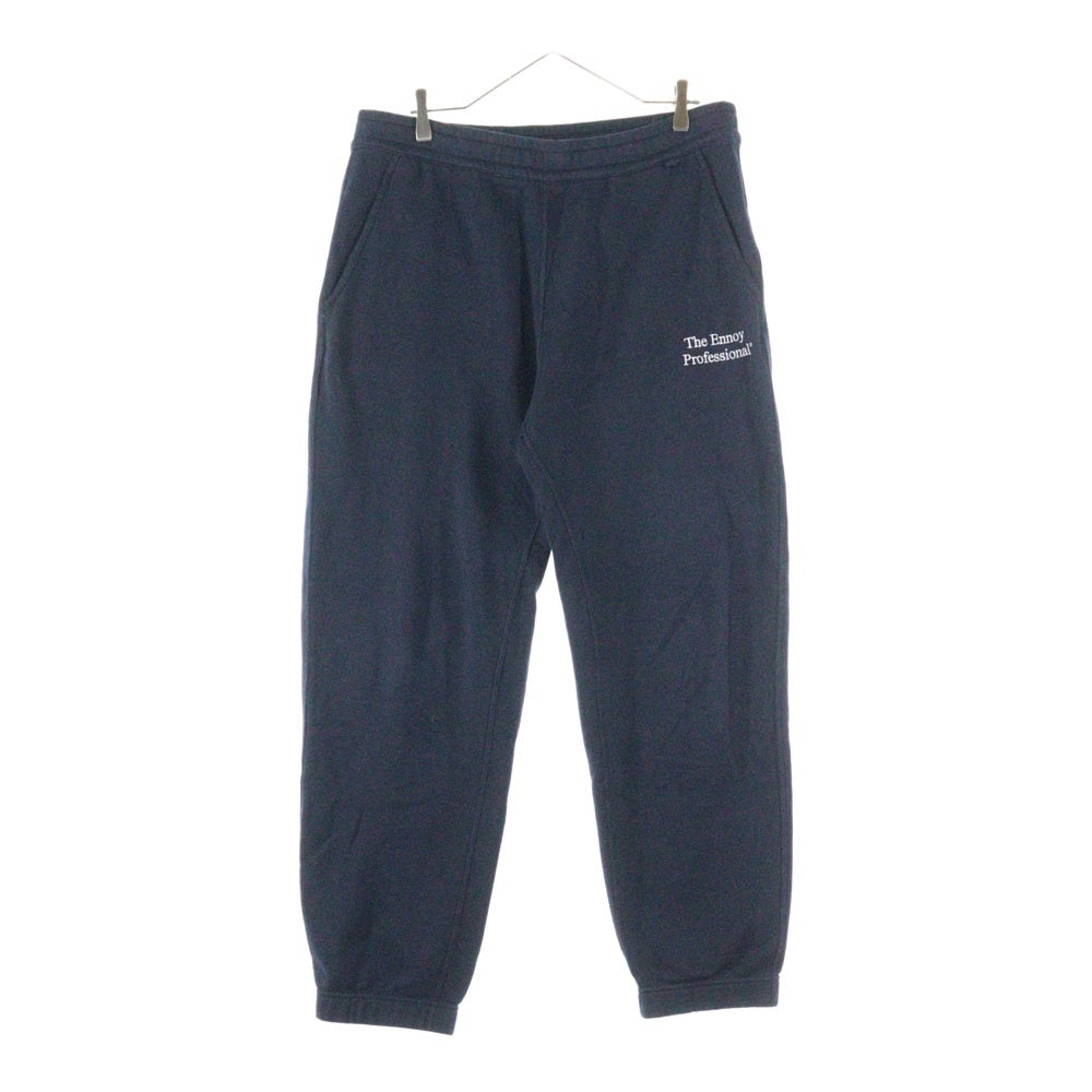 The Ennoy Professional(エンノイプロフェッショナル) 20AW Sweatpants ロゴ刺繍 スウェットパンツ ネイビー AW20BRENPT01NTL