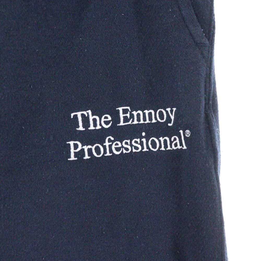 The Ennoy Professional(エンノイプロフェッショナル) 20AW Sweatpants ロゴ刺繍 スウェットパンツ ネイビー AW20BRENPT01NTL