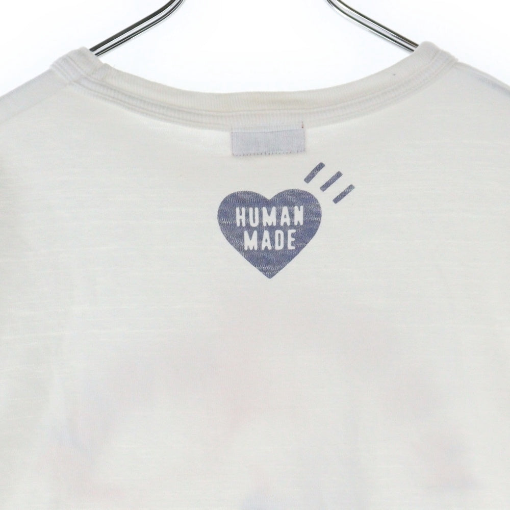 HUMAN MADE(ヒューマンメイド) 25SS GRAPHIC T-SHIRT The Future is in the past 半袖Tシャツ ホワイト