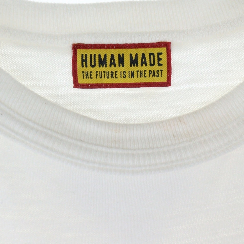 HUMAN MADE(ヒューマンメイド) 25SS GRAPHIC T-SHIRT The Future is in the past 半袖Tシャツ ホワイト