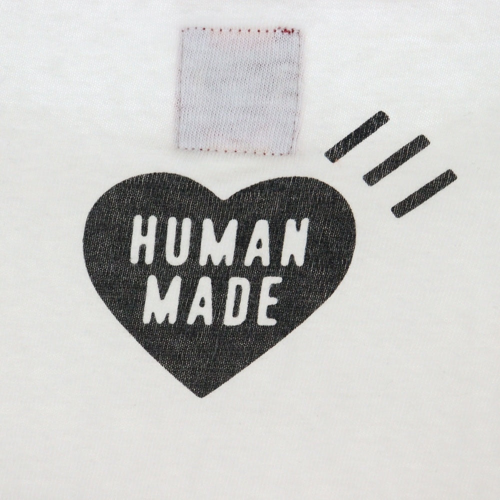 HUMAN MADE(ヒューマンメイド) GRAPHIC L/S T-SHIRT Bear ベアープリント 長袖Tシャツ ロンT ホワイト