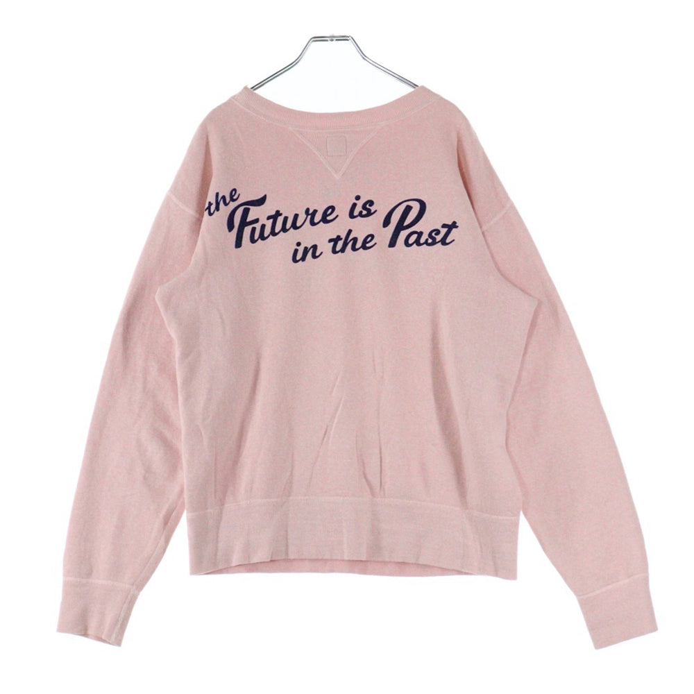 HUMAN MADE(ヒューマンメイド) TSURIAMI SWEATSHIRT クルーネックスウェットトレーナー ピンク