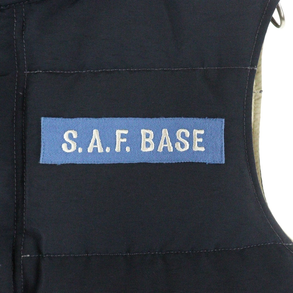 TOYS McCOY(トイズマッコイ) S.A.F.BASE STORE EXCLUSIVE DOWN VEST ダウンベスト ネイビー