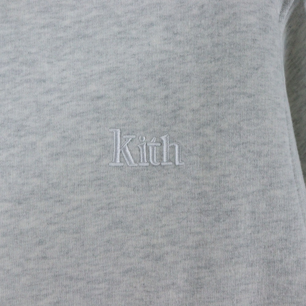 KITH(キス) 24SS Williams VI Hoodie ウィリアムズVI ボタンアップ スウェットパーカー フーディー