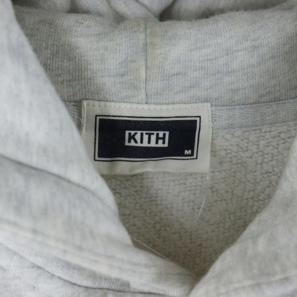 KITH(キス) 24SS Williams VI Hoodie ウィリアムズVI ボタンアップ スウェットパーカー フーディー