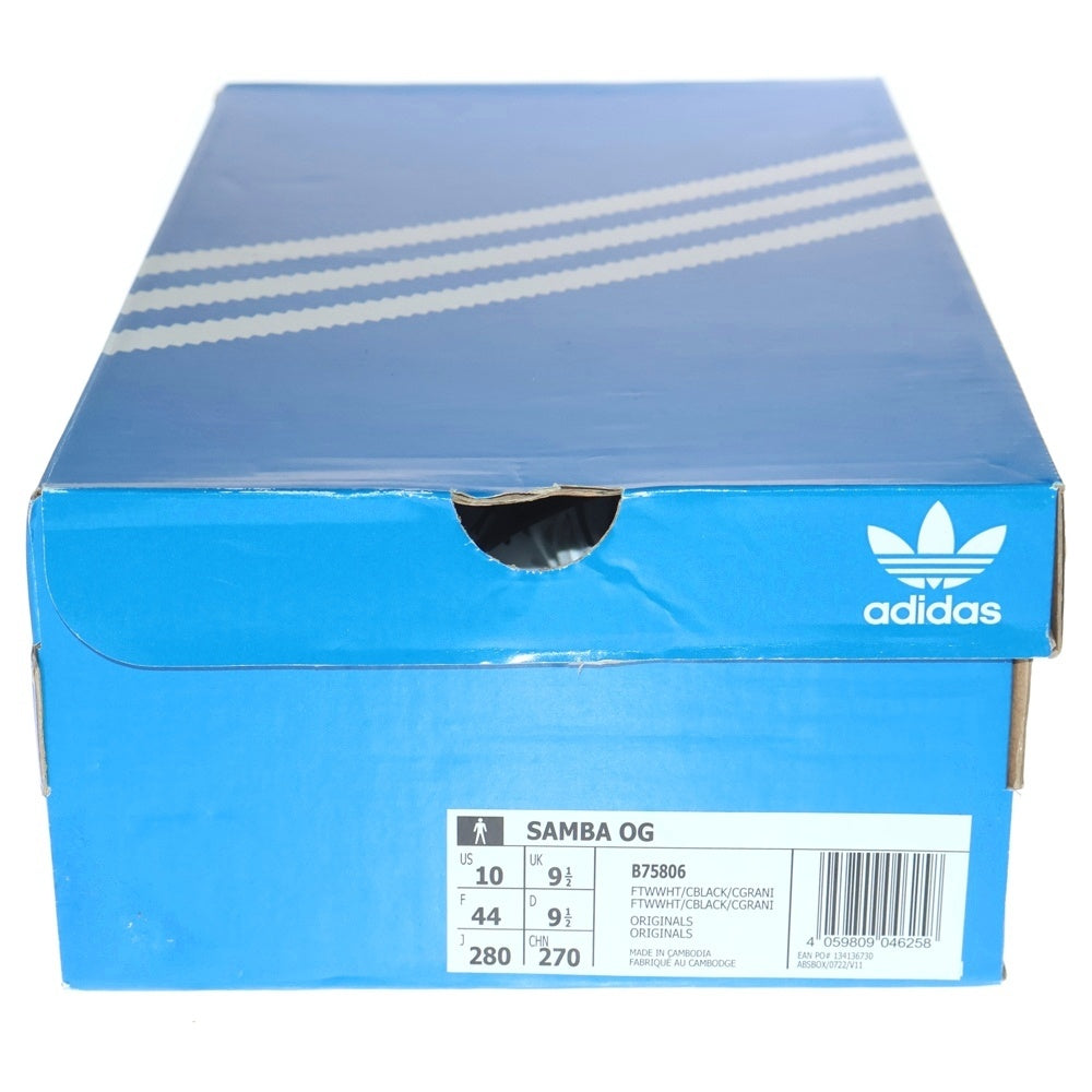 adidas(アディダス) SAMBA OG サンバ OG ローカットスニーカー ホワイト/ブラック B75806