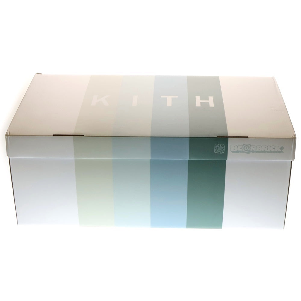 BE@RBRICK(ベアブリック) 23SS KITH Flock Style 1000% キス フロック スタイル フィギュア 人形 グレー