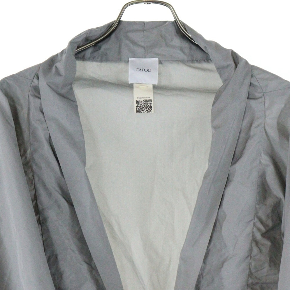 PATOU(パトゥー) Grosgrain Puff Sleeve Top 長袖トップス グレー レディース TO0170011910A