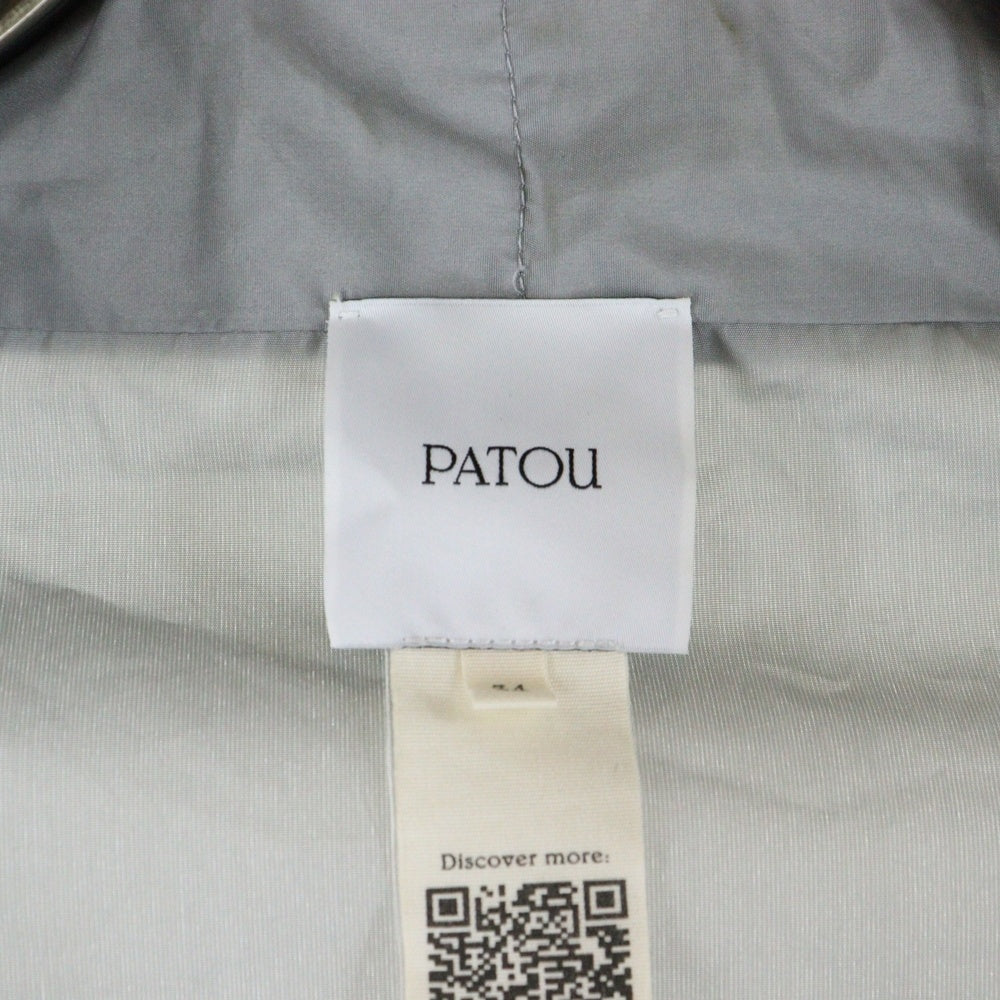 PATOU(パトゥー) Grosgrain Puff Sleeve Top 長袖トップス グレー レディース TO0170011910A