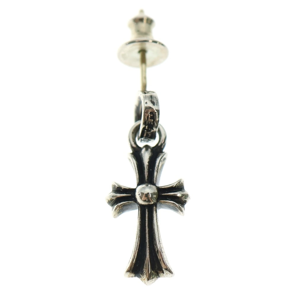 CHROME HEARTS(クロムハーツ) BBY F PPRCHN ベイビーファットクロス ドロップピアス シルバー BCA090