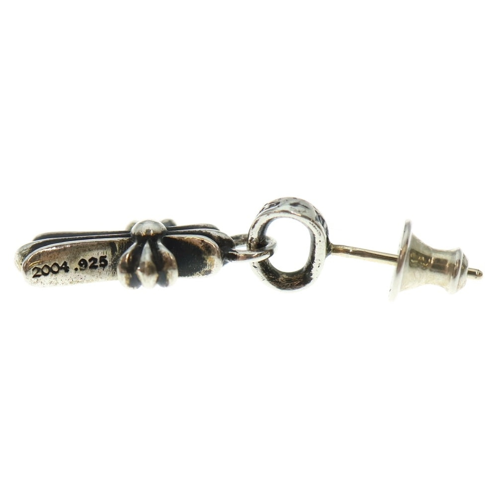 CHROME HEARTS(クロムハーツ) BBY F PPRCHN ベイビーファットクロス ドロップピアス シルバー BCA090