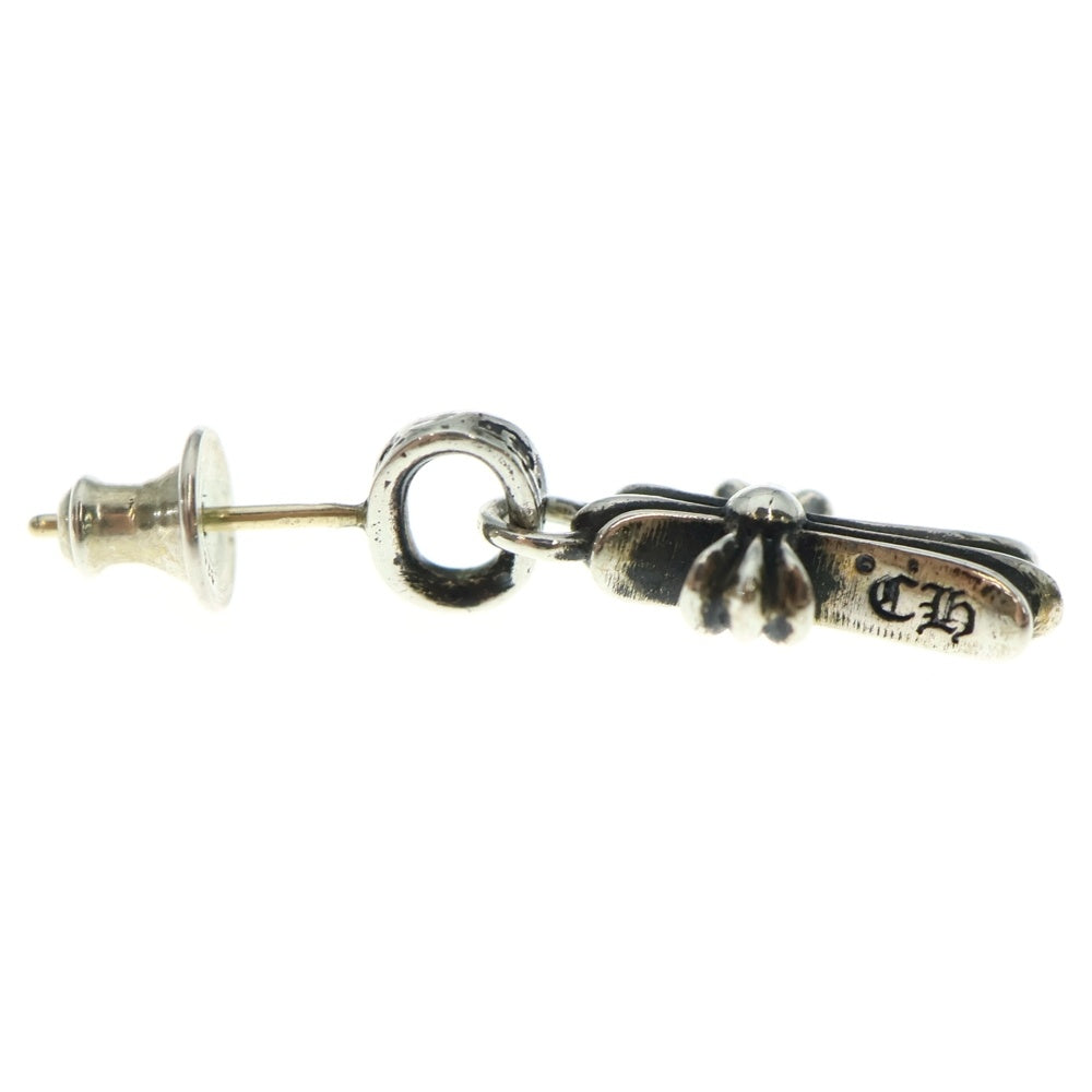 CHROME HEARTS(クロムハーツ) BBY F PPRCHN ベイビーファットクロス ドロップピアス シルバー BCA090