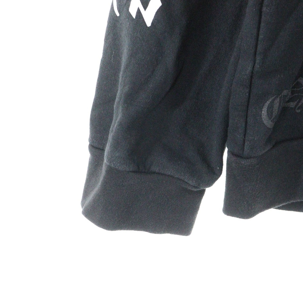 CHROME HEARTS(クロムハーツ) SWTSHRT PLVR ネックロゴ クルーネックスウェットトレーナー ブラック