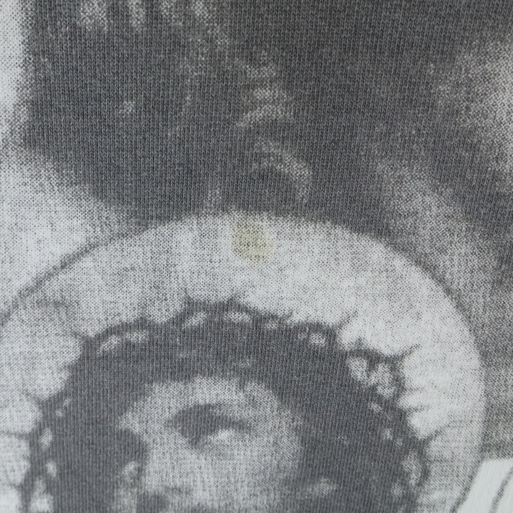 SUPREME(シュプリーム) 18AW Jesus and Mary Hooded Sweatshirt 総柄 ジーザスアンドマリア プルオーバースウェットパーカー フーディ ホワイト