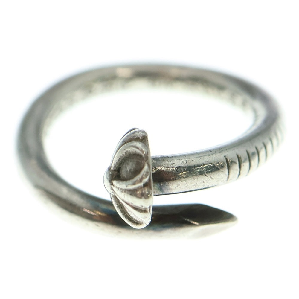 CHROME HEARTS(クロムハーツ) NAIL CRSBALL ネイル クロスボール リング シルバー BCA349