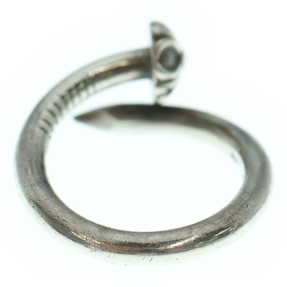 CHROME HEARTS(クロムハーツ) NAIL CRSBALL ネイル クロスボール リング シルバー BCA349