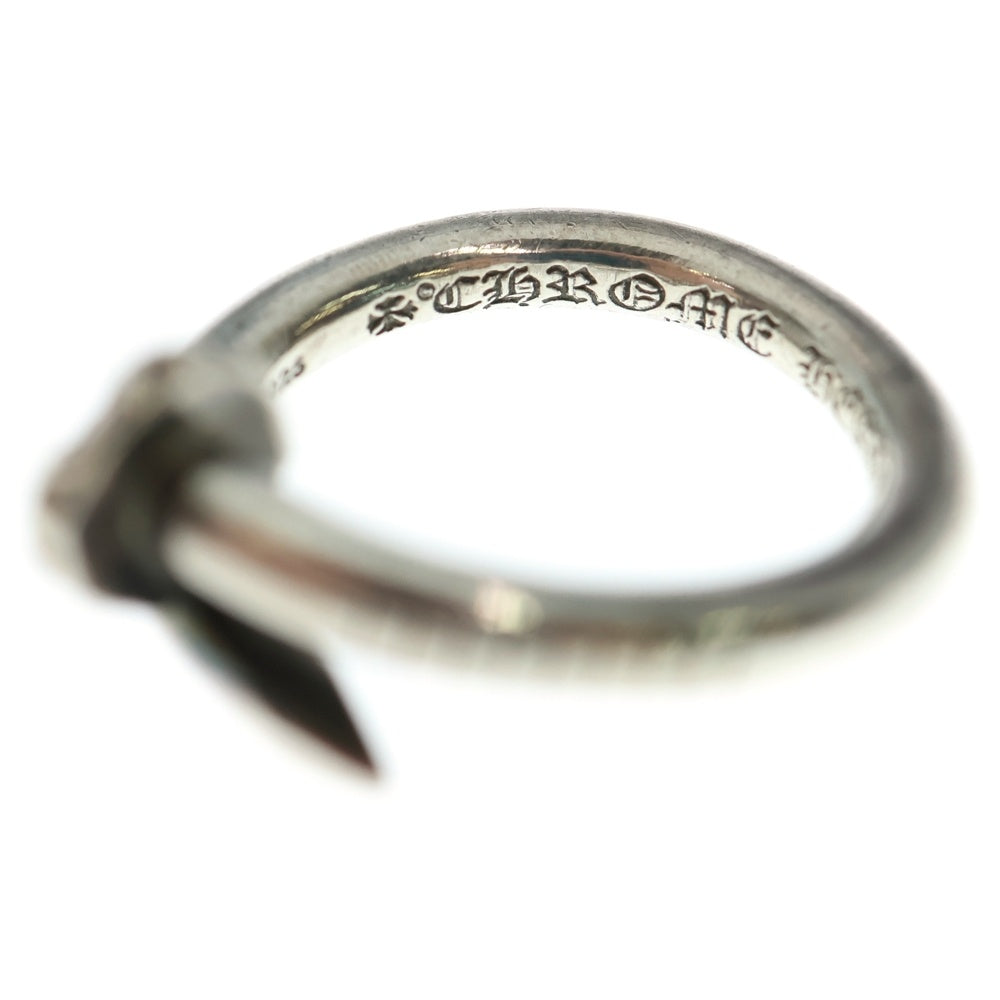 CHROME HEARTS(クロムハーツ) NAIL CRSBALL ネイル クロスボール リング シルバー BCA349