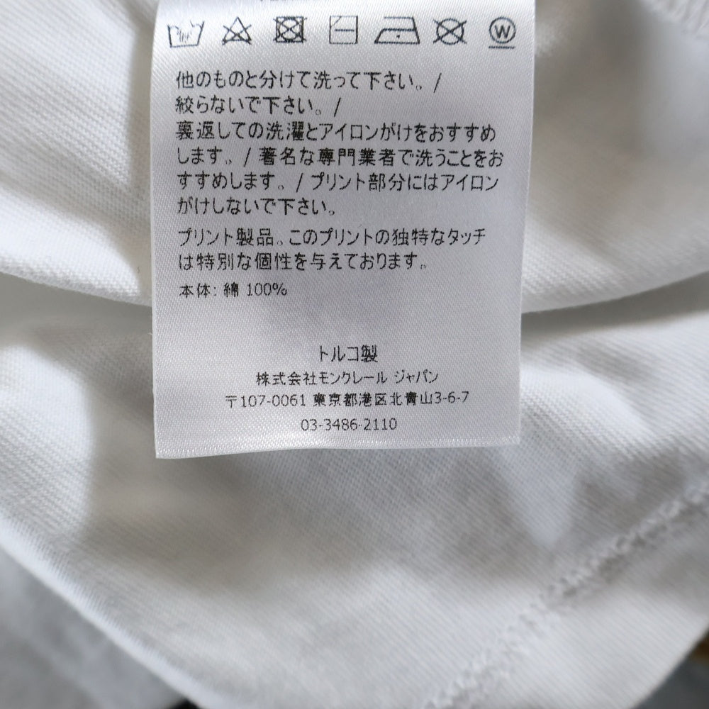 MONCLER(モンクレール) 20SS MAGLIA T-SHIRT プリント クルーネック 半袖Tシャツ F20918C74810