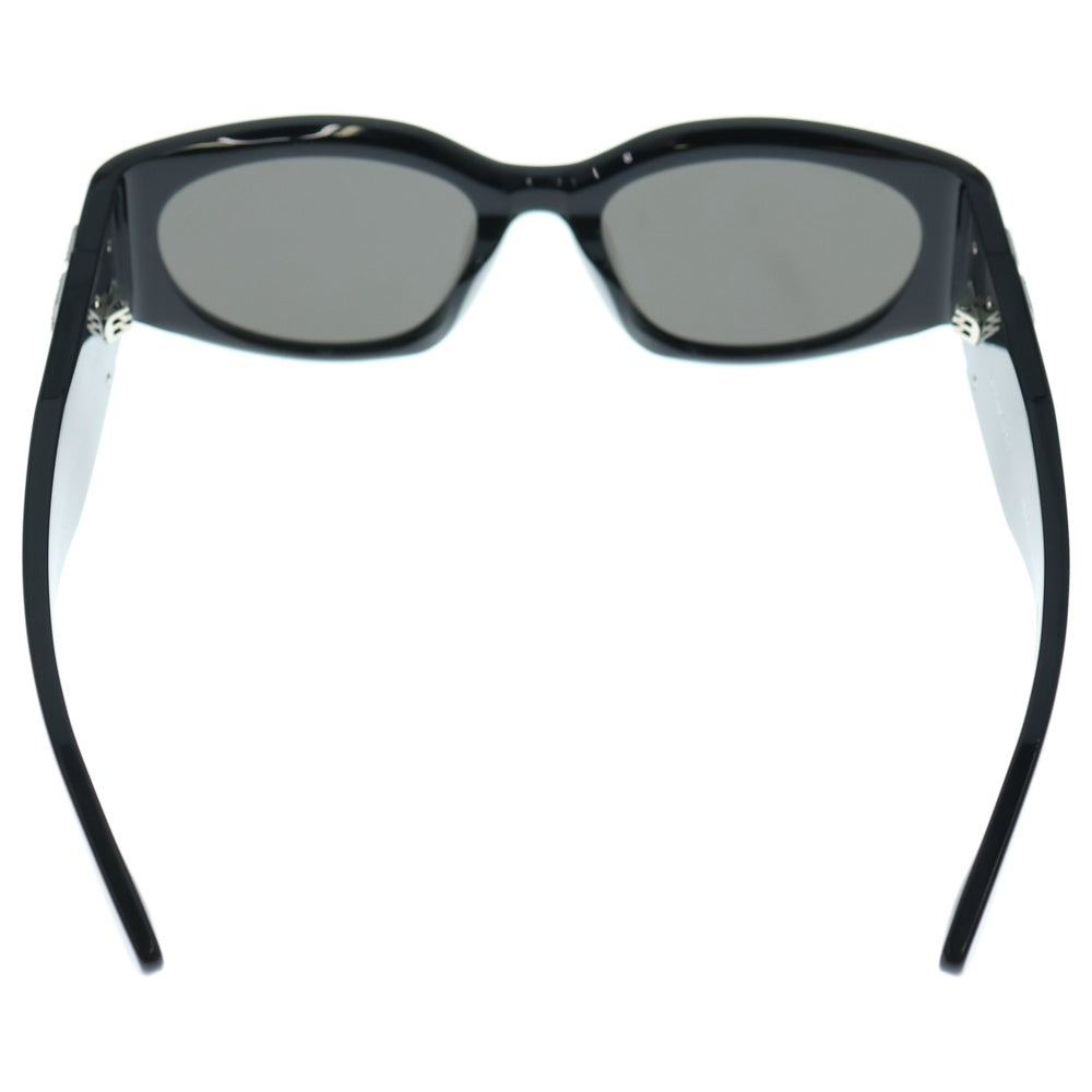 BALENCIAGA(バレンシアガ) Bossy Round Af Sunglasses ラインストーン装飾 ラウンドシェイプサングラス 眼鏡 アイウェア ブラック BB0324SK