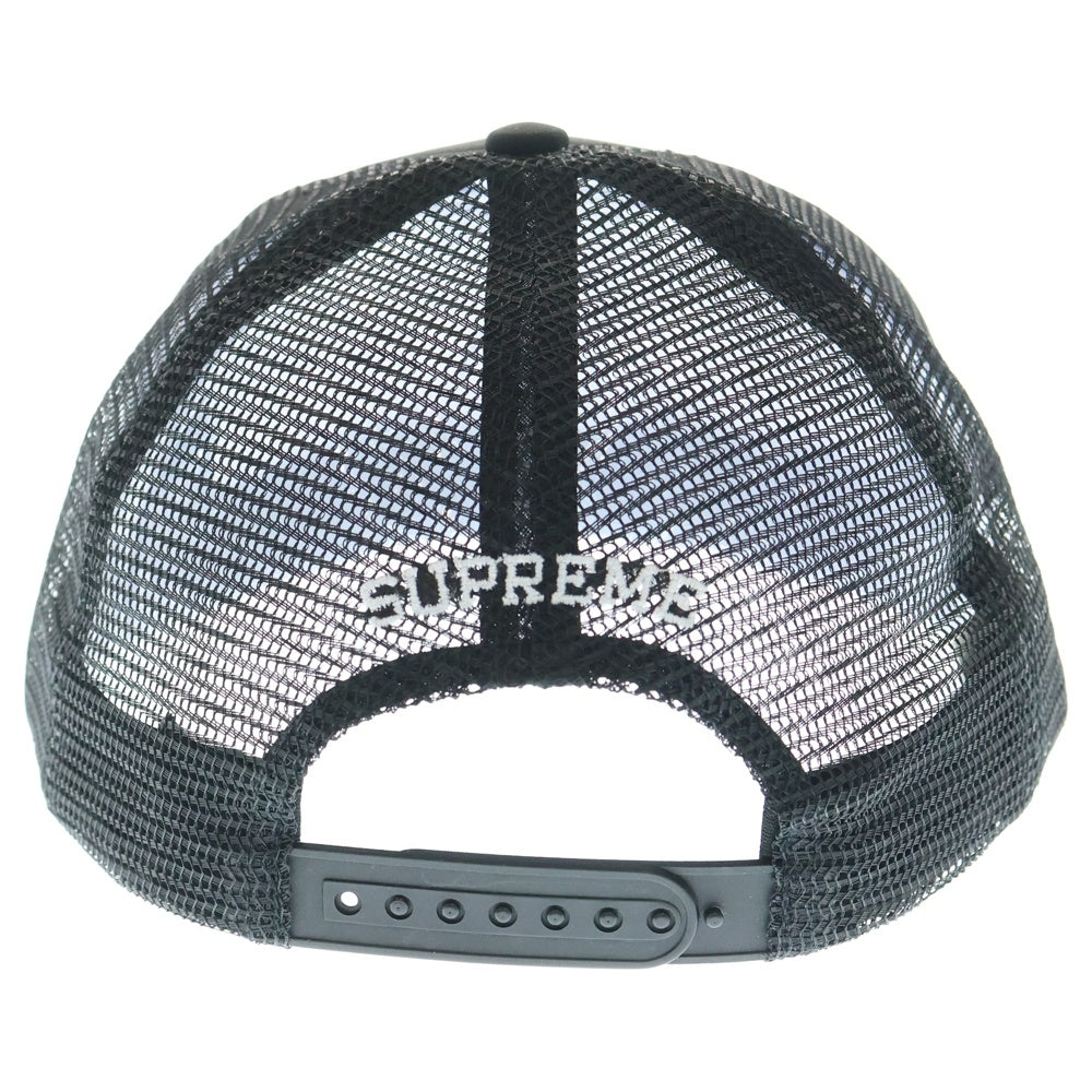 SUPREME(シュプリーム) 25AW Pinup Mesh Back 5-Panel ピンアップ 5パネルメッシュキャップ 帽子 ブラック