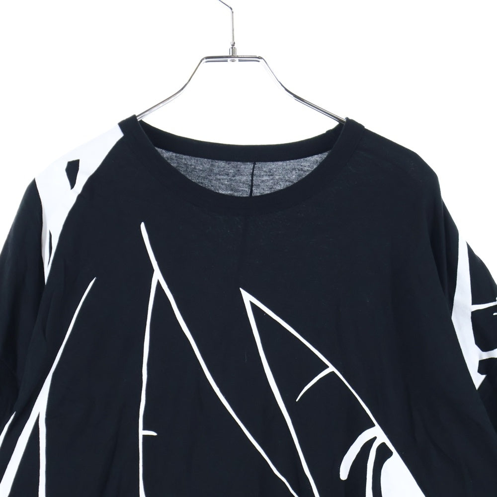 Ground Y(グラウンドワイ) ×初音ミク プリント半袖Tシャツ ブラック GN-T09-046