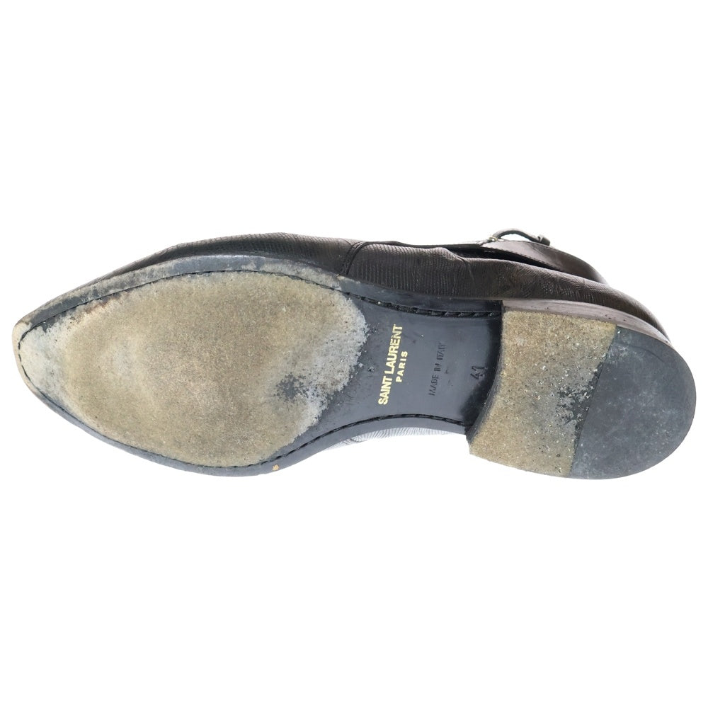 SAINT LAURENT PARIS(サンローランパリ) レザージョッパーブーツ ショートブーツ ブラック