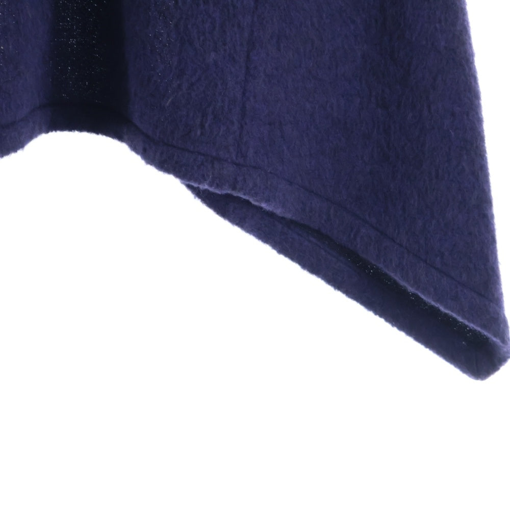 Ground Y(グラウンドワイ) BEAVER DRAPING CARDIGAN オーバーサイズ ロングウールカーディガン パープル GJ-D02-106