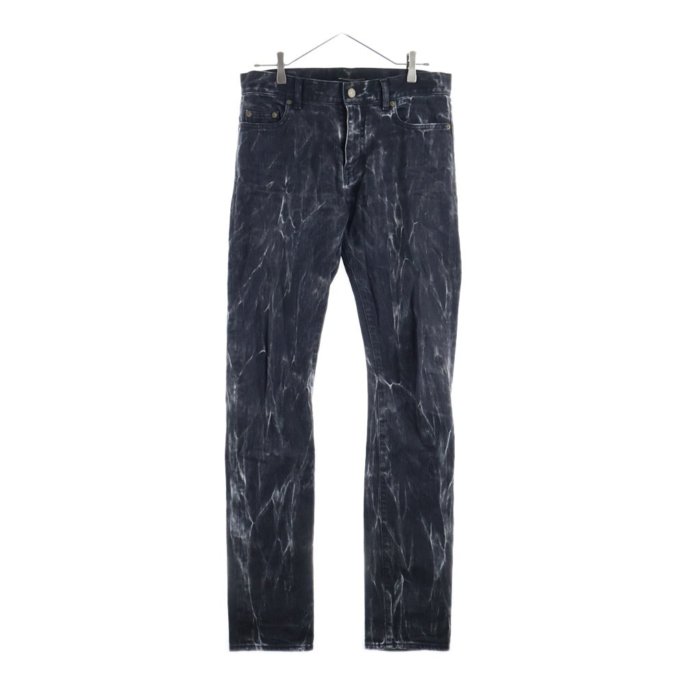 SAINT LAURENT PARIS(サンローランパリ) ウォッシュ加工 デニムパンツ ジーンズ ブラック 407706 Y834L