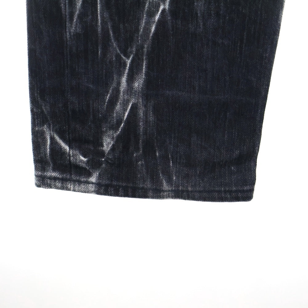 SAINT LAURENT PARIS(サンローランパリ) ウォッシュ加工 デニムパンツ ジーンズ ブラック 407706 Y834L